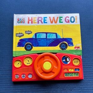 Eric Carle Here We Go Play-a-sound board book